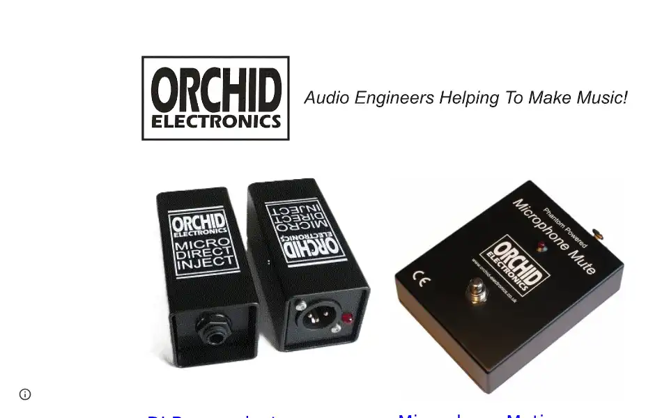 Screenshot of orchid-electronics.co.uk