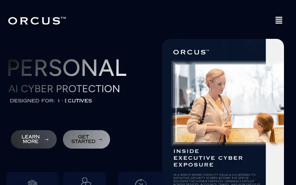 Screenshot of orcus.co