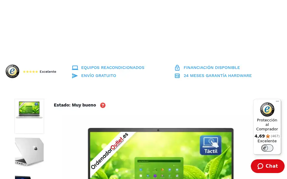 Screenshot of ordenadoroutlet.es