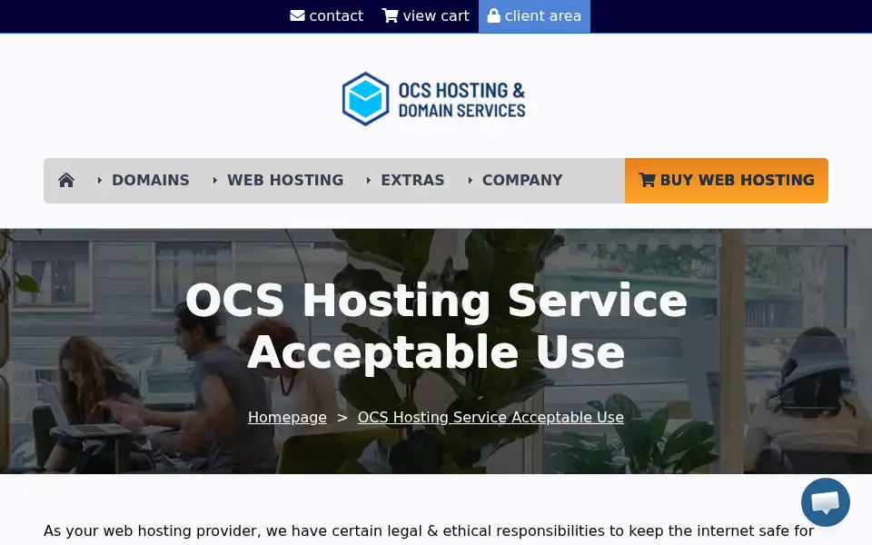 Screenshot of ordercloudserver.com