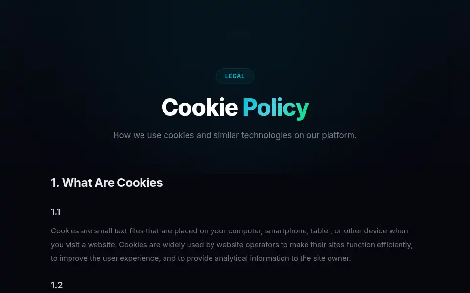 Screenshot of orexbroker.com