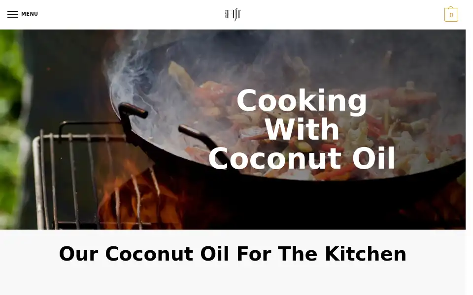 Screenshot of organicfiji.com