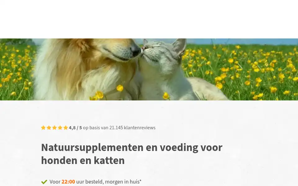 Screenshot of organimal.nl