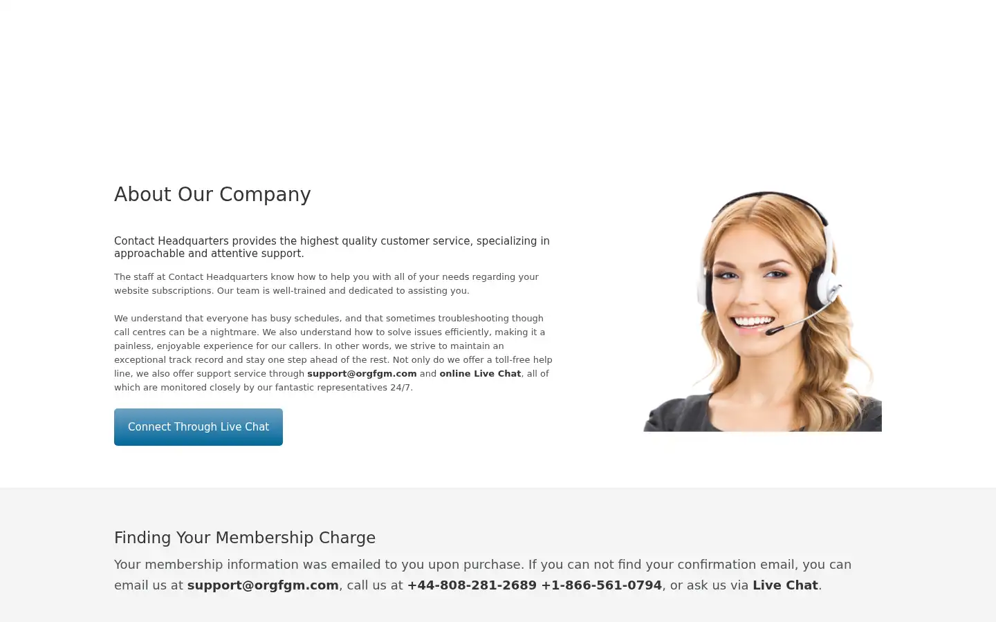 Screenshot of orgfgm.com