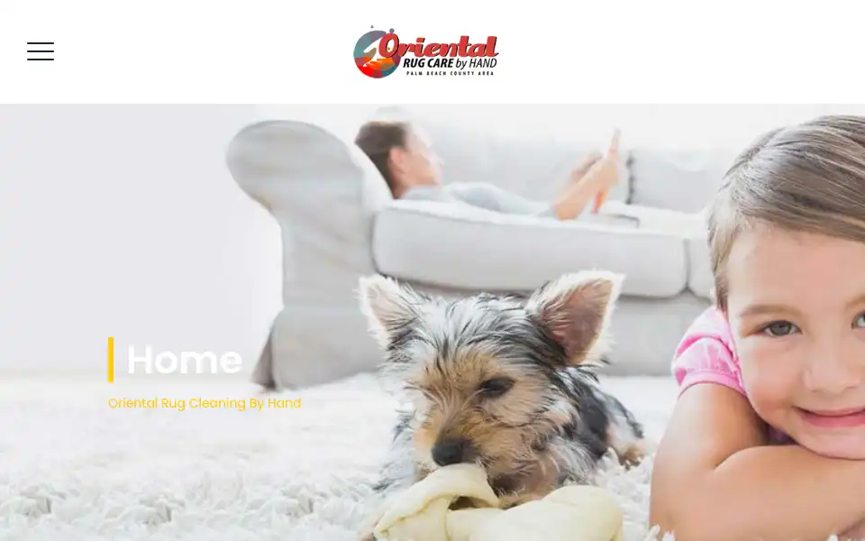 Screenshot of orientalrugcleaningbyhand.com
