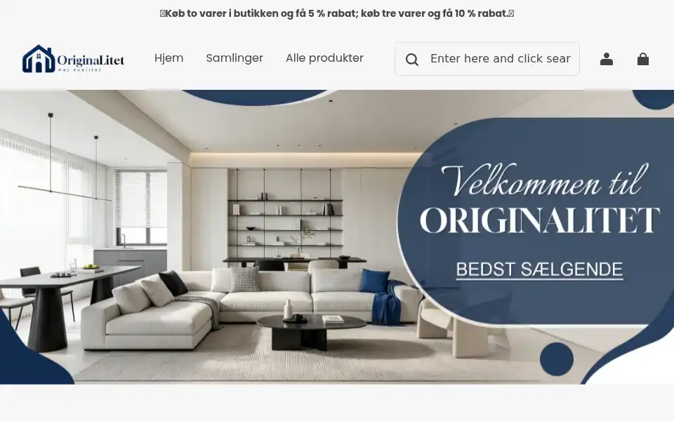 Screenshot of originalitet.com