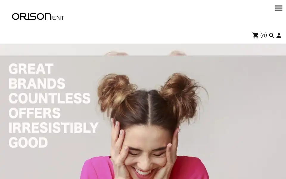 Screenshot of orisonenterprises.co.uk