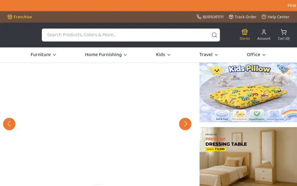 Screenshot of orkahome.com