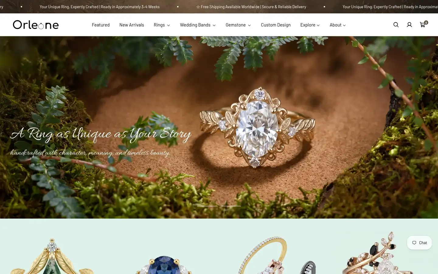 Screenshot of orleone.com