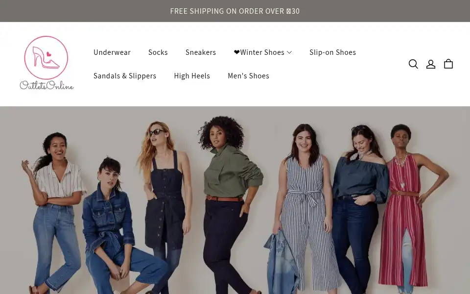 Screenshot of orthshoe.co.uk