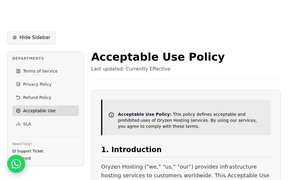 Screenshot of oryzen.in