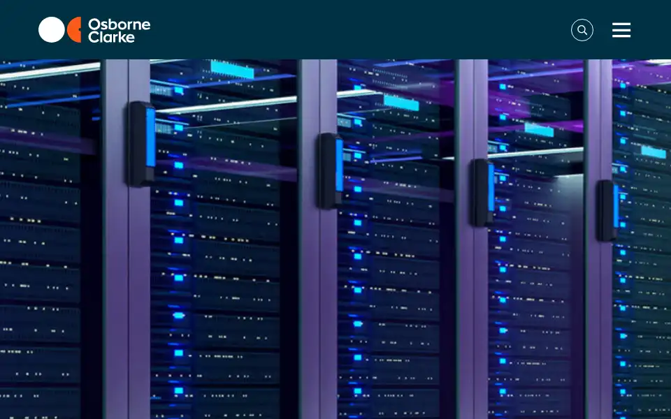 Screenshot of osborneclarke.com