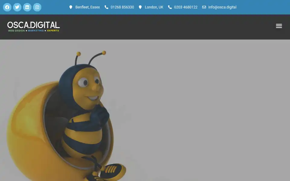 Screenshot of osca.digital