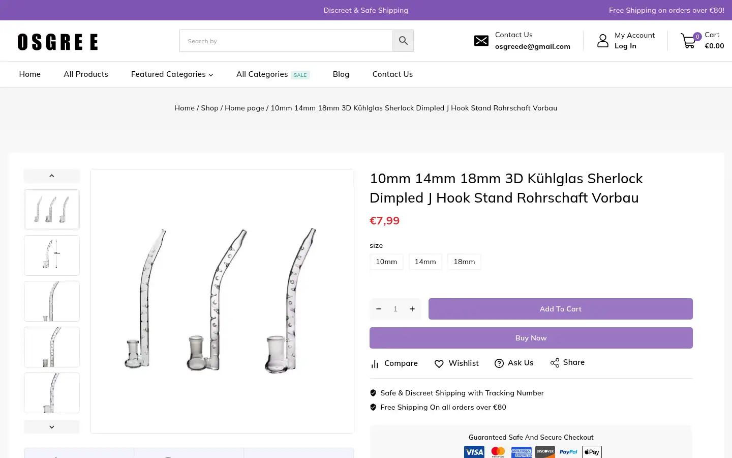 Screenshot of osgree.de