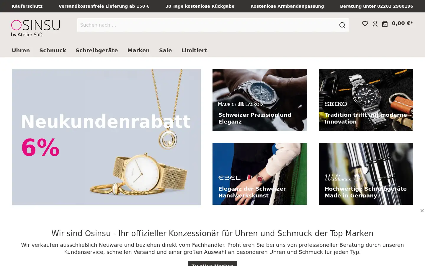Screenshot of osinsu.de