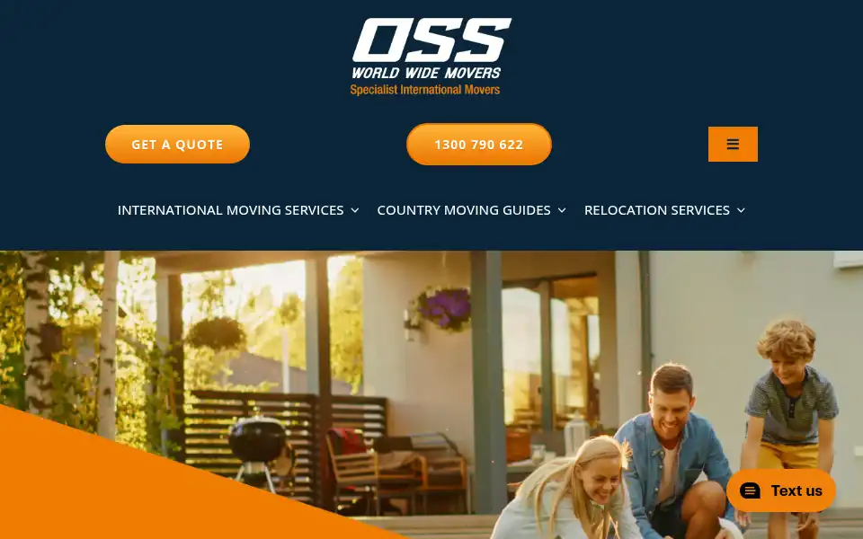 Screenshot of ossworldwide.com