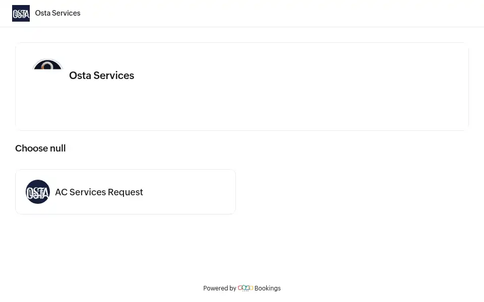Screenshot of ostaservices.com