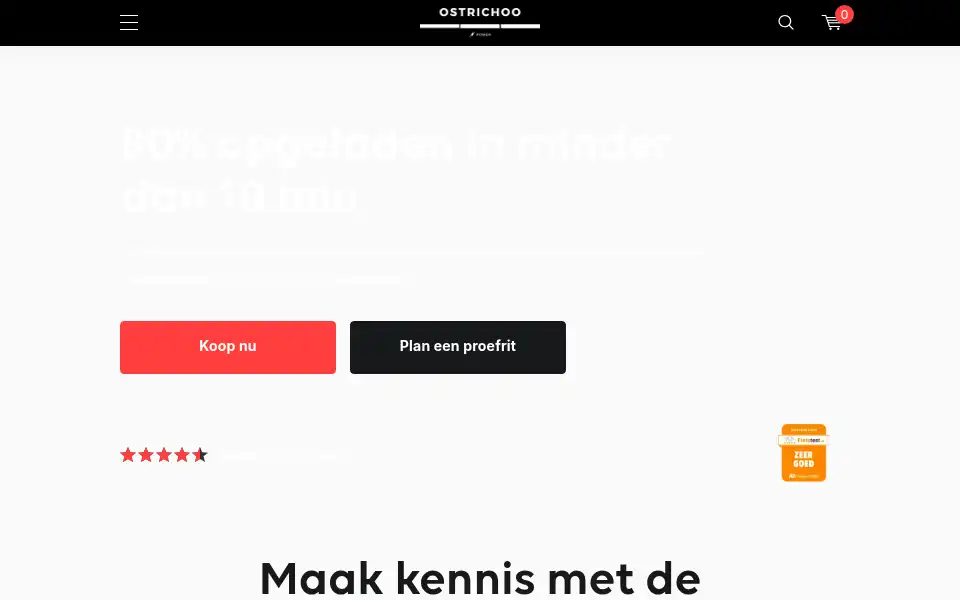 Screenshot of ostrichoo.nl