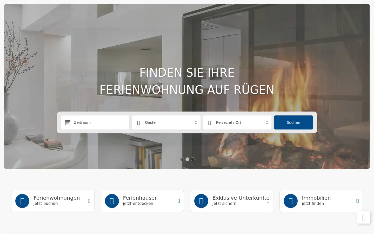 Screenshot of ostseeappartements-ruegen.de