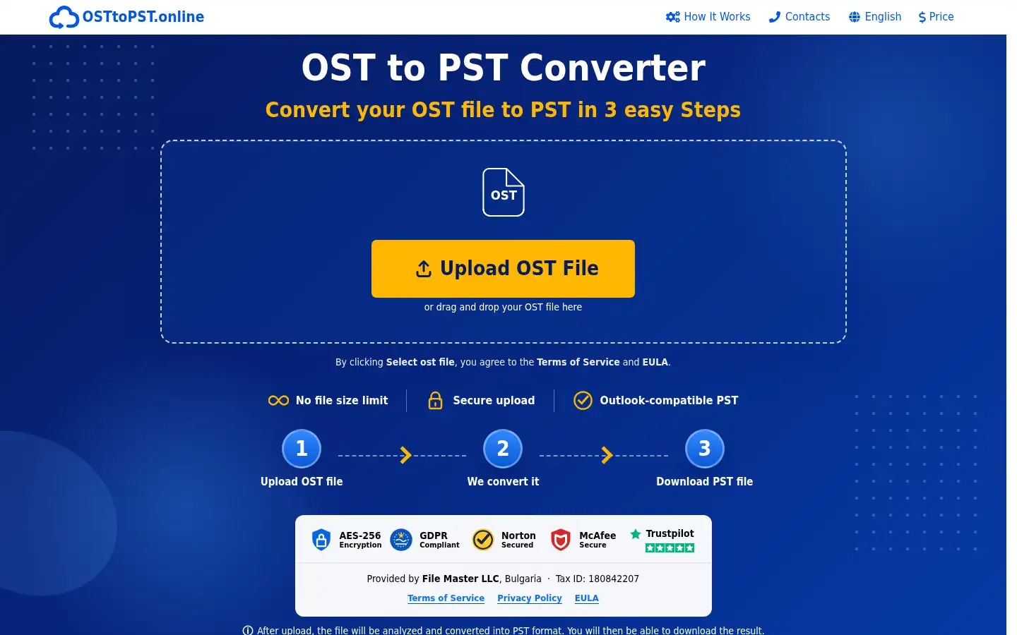 Screenshot of osttopst.online