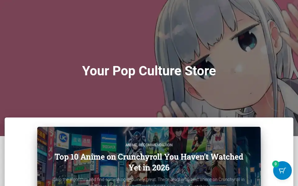 Screenshot of otakusmart.com