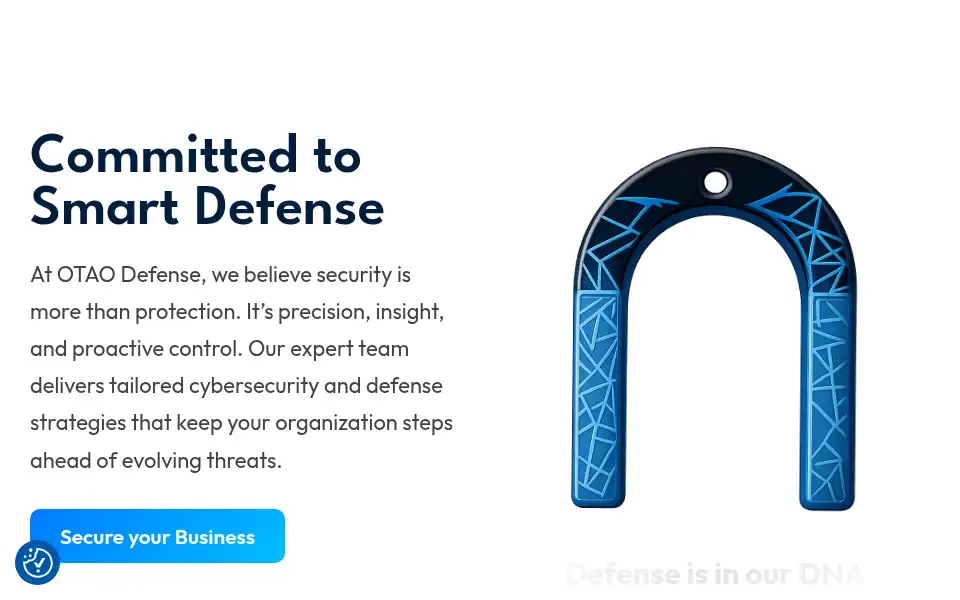 Screenshot of otaodefense.com