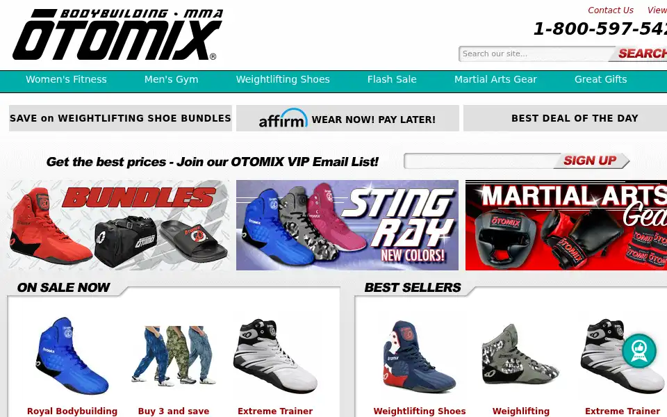 Screenshot of otomix.com