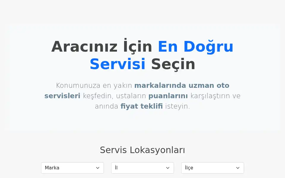 Screenshot of otoservis.co