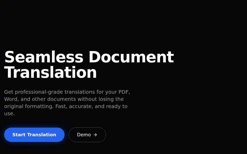 Screenshot of otranslator.com
