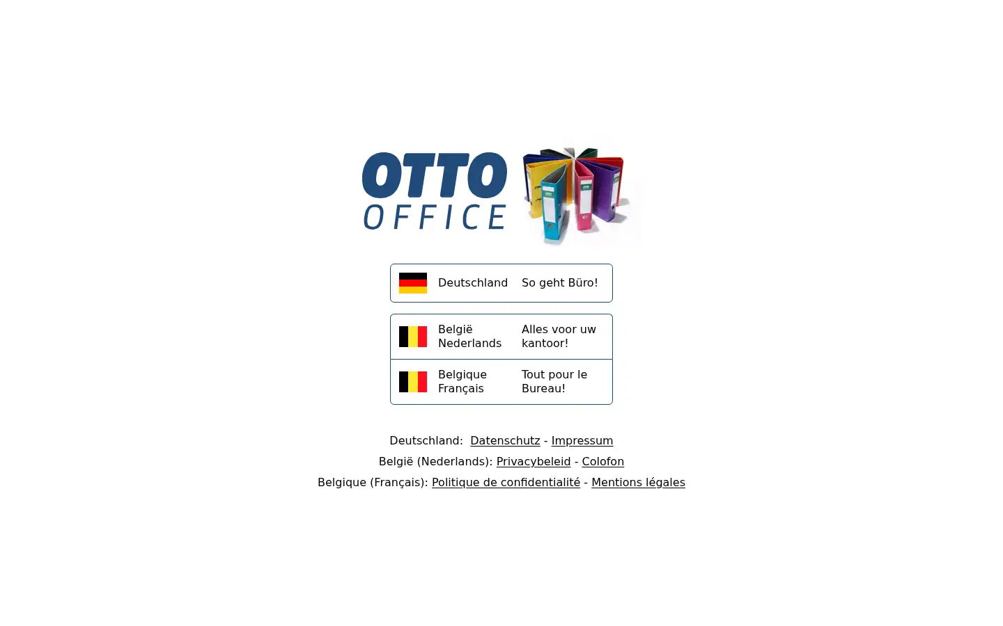 Screenshot of otto-office.com