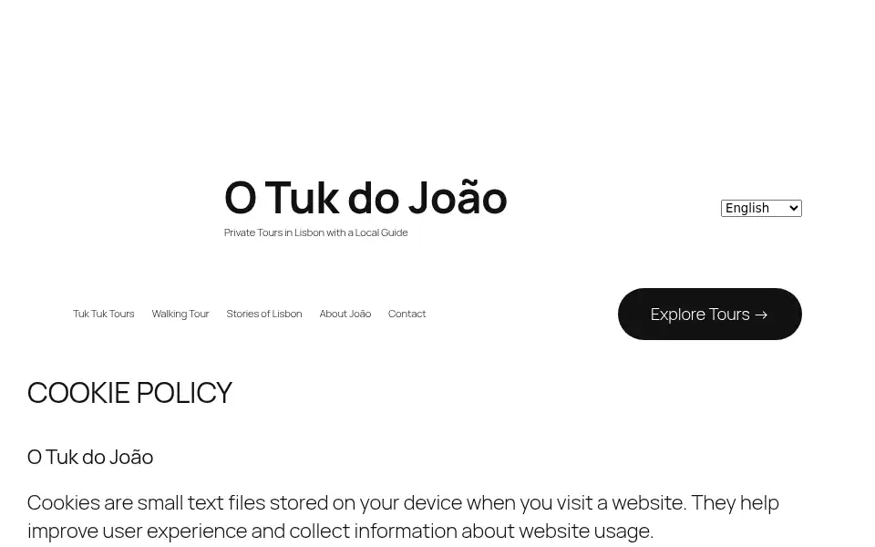 Screenshot of otukdojoao.com