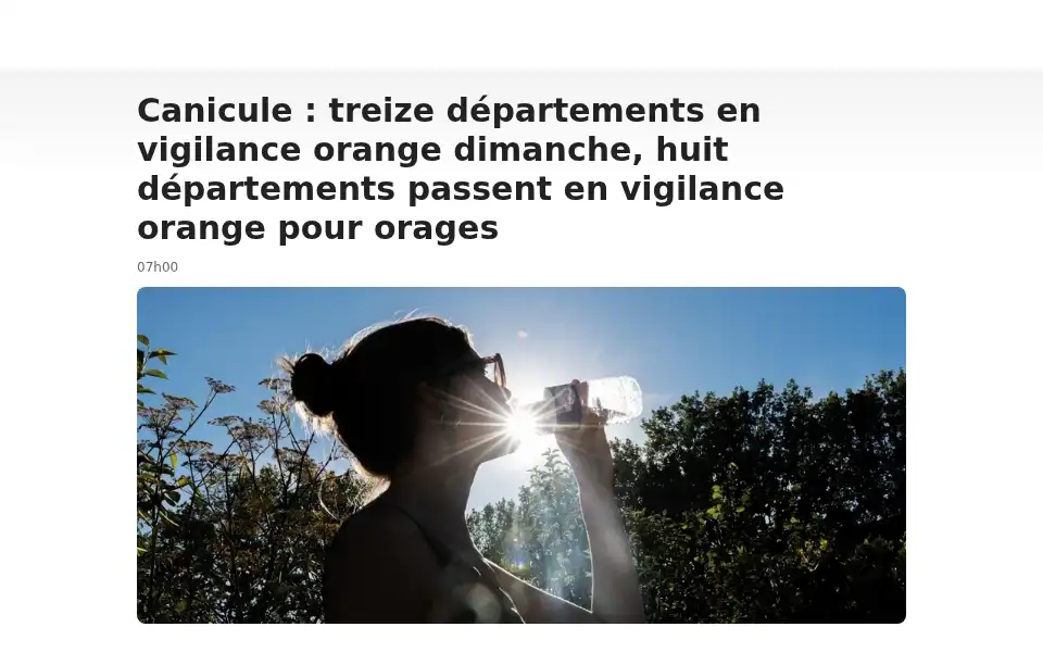 Screenshot of ouest-france.fr