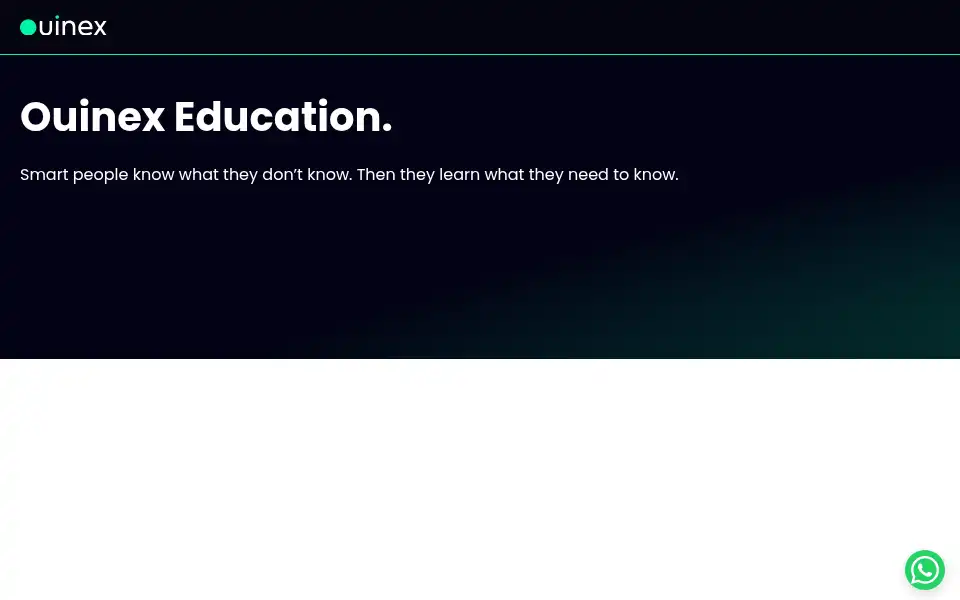 Screenshot of ouinex.com