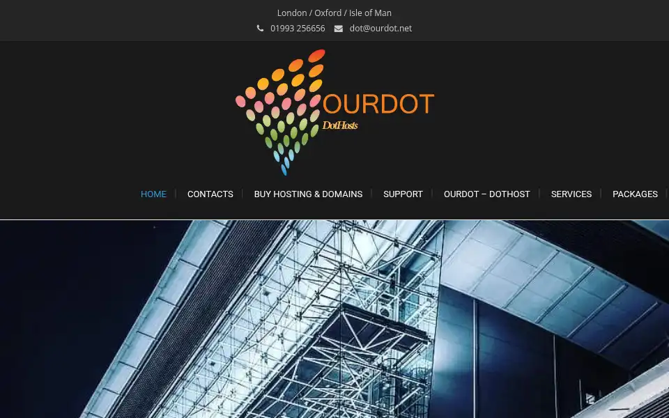 Screenshot of ourdot.net