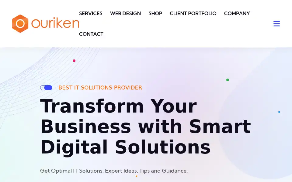 Screenshot of ouriken.com