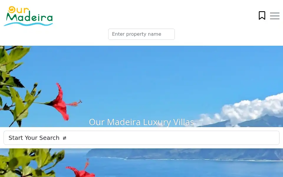 Screenshot of ourmadeira.com