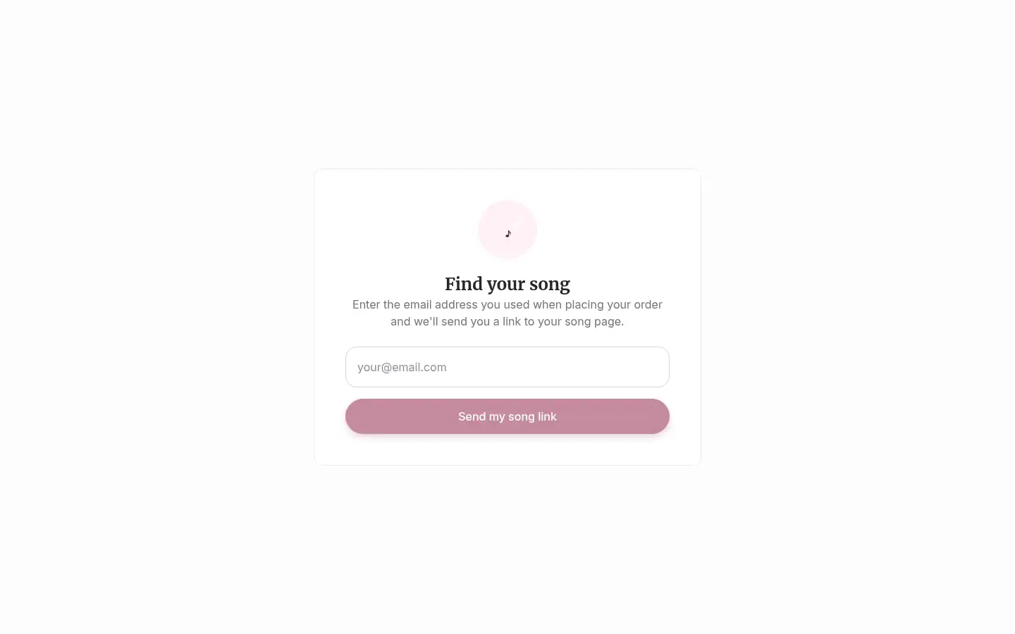 Screenshot of ourmelody.co