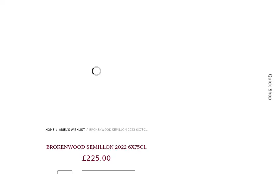 Screenshot of oursommelier.com