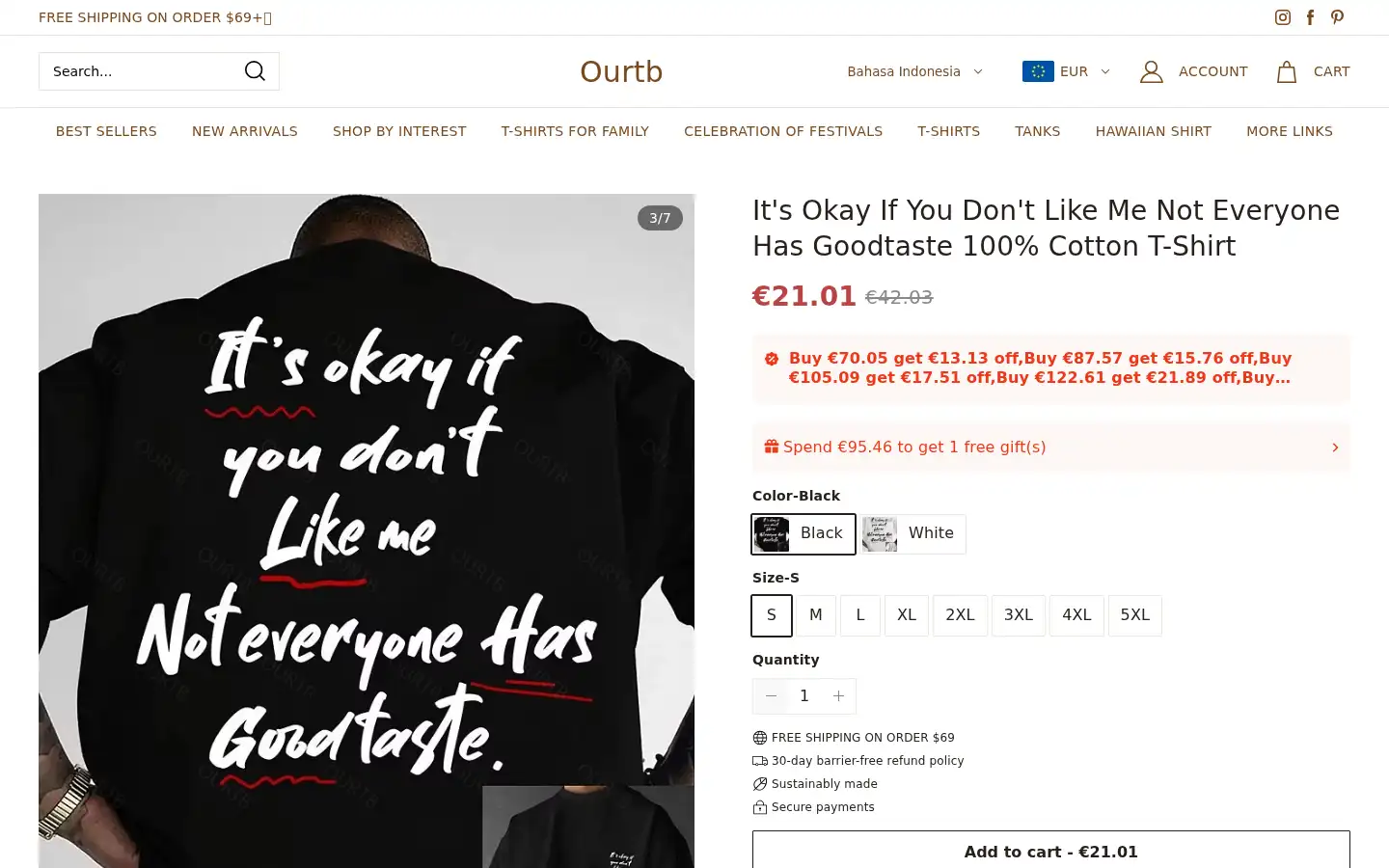 Screenshot of ourtb.com