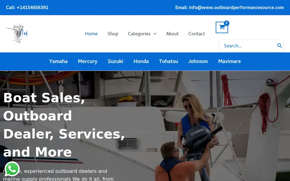 Screenshot of outboardperformancesource.com