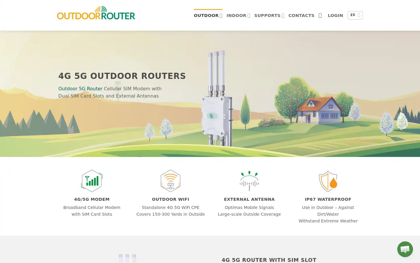 Screenshot of outdoorrouter.com