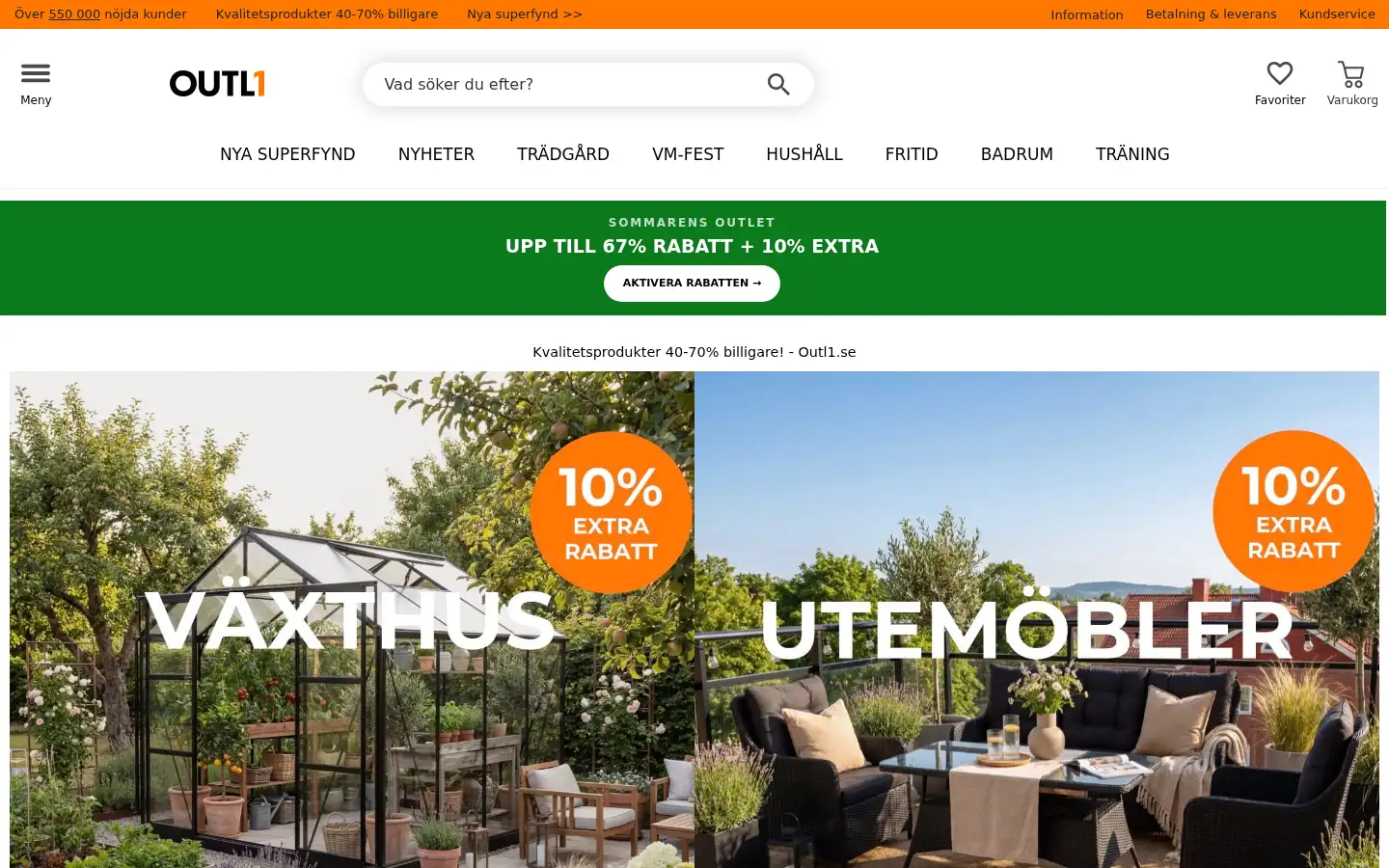 Screenshot of outl1.se