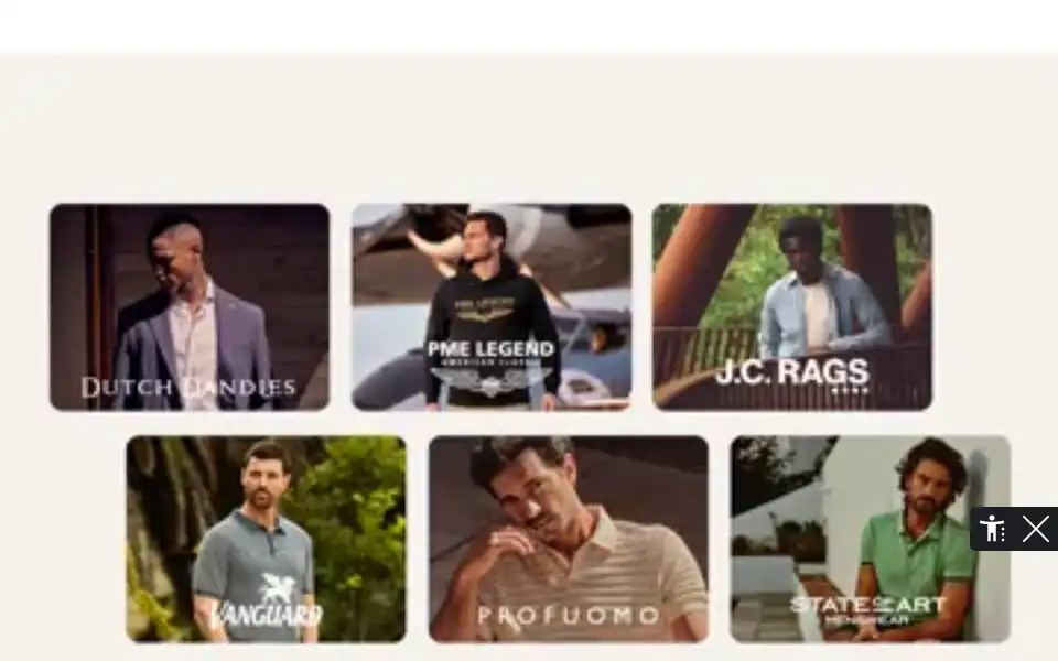 Screenshot of outletformen.com