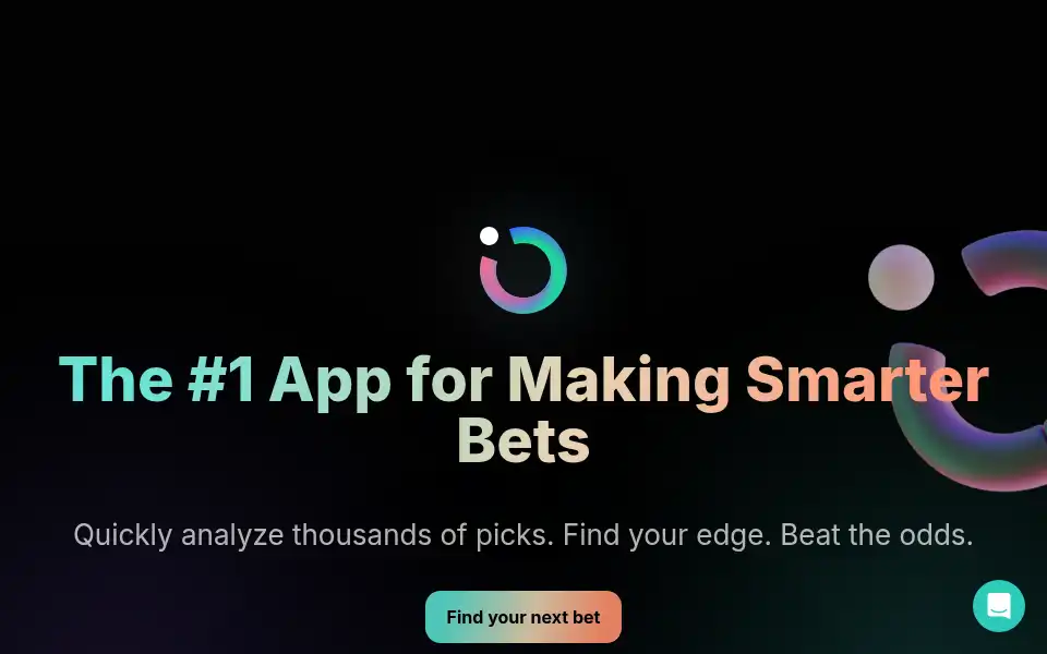 Screenshot of outlier.bet