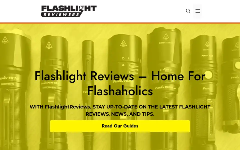Screenshot of outlighter.com