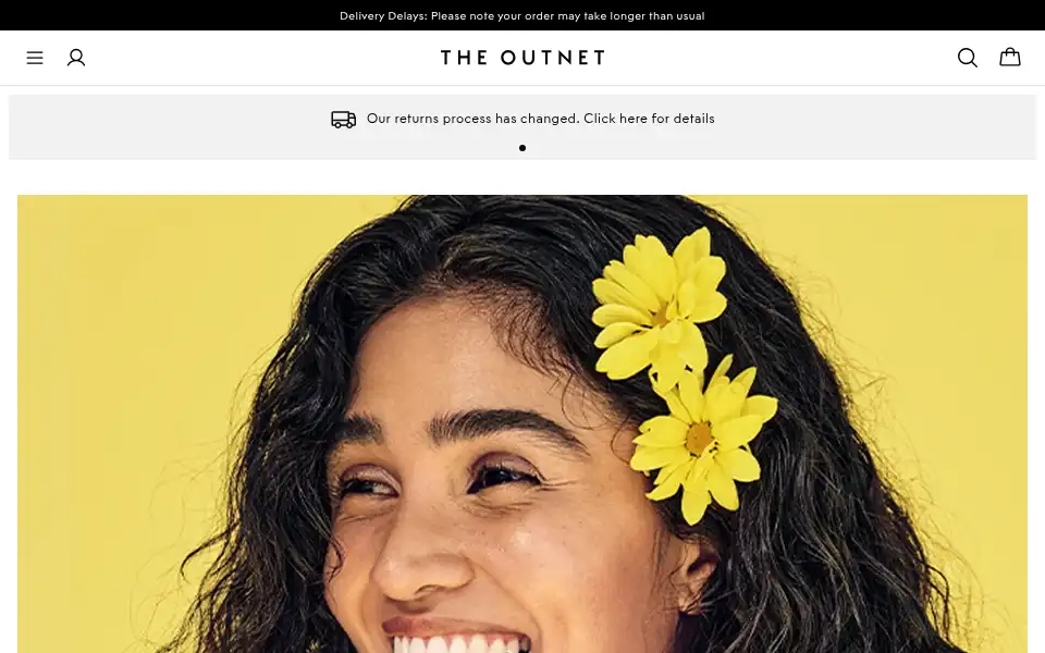 Screenshot of outnet.com