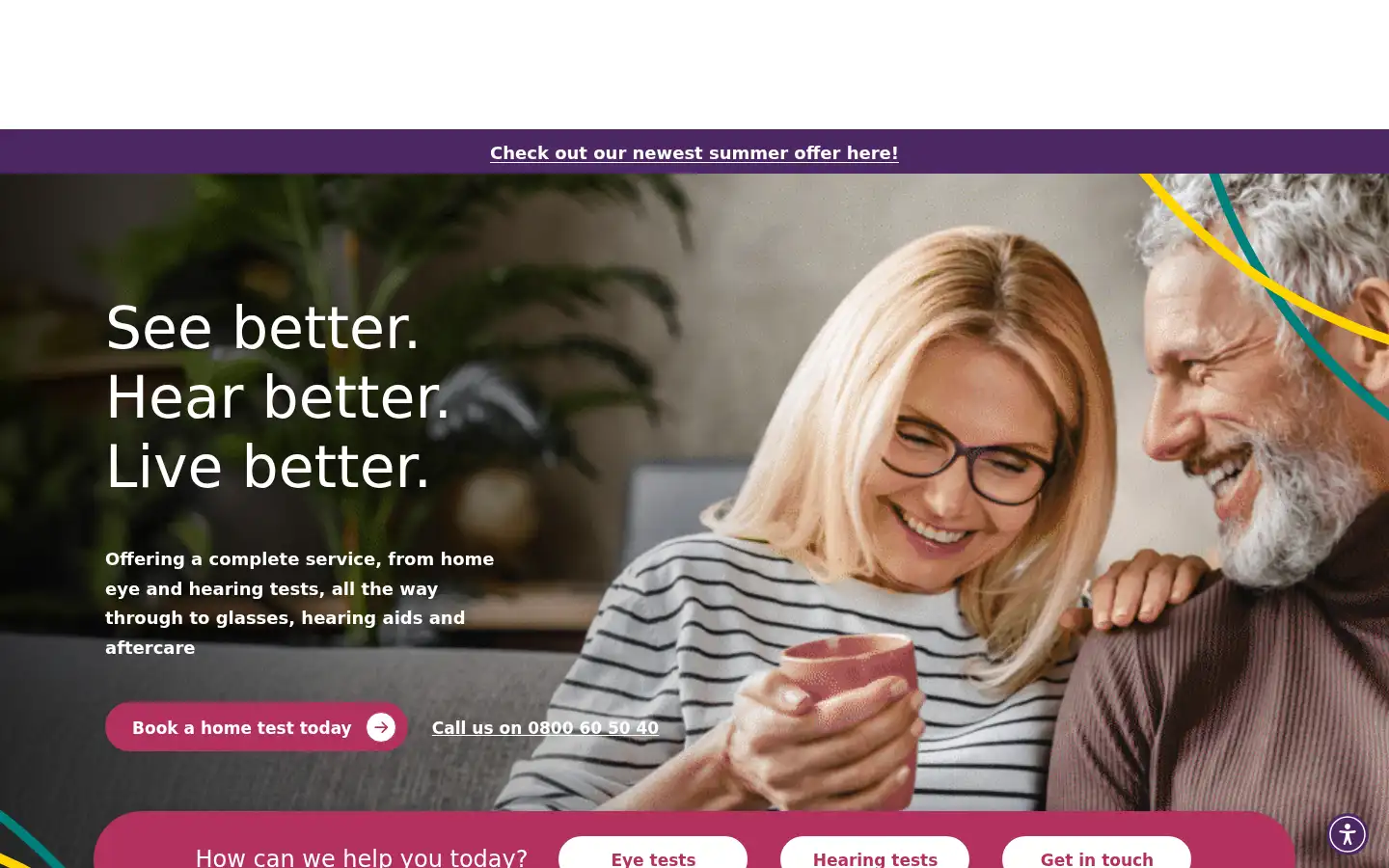 Screenshot of outsideclinic.co.uk