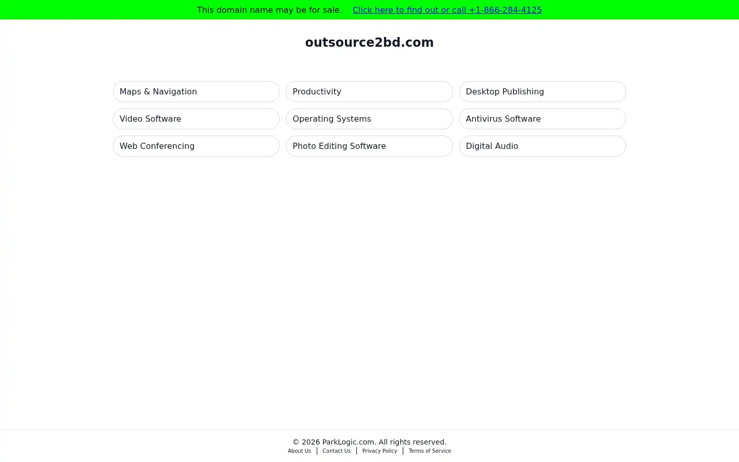 Screenshot of outsource2bd.com