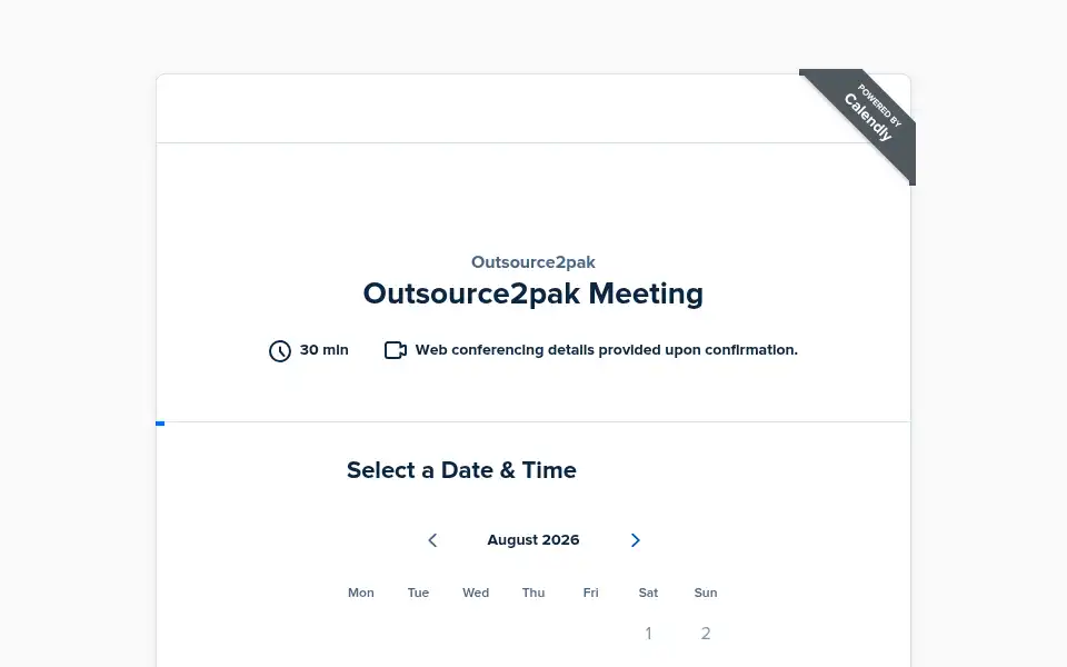 Screenshot of outsource2pak.com