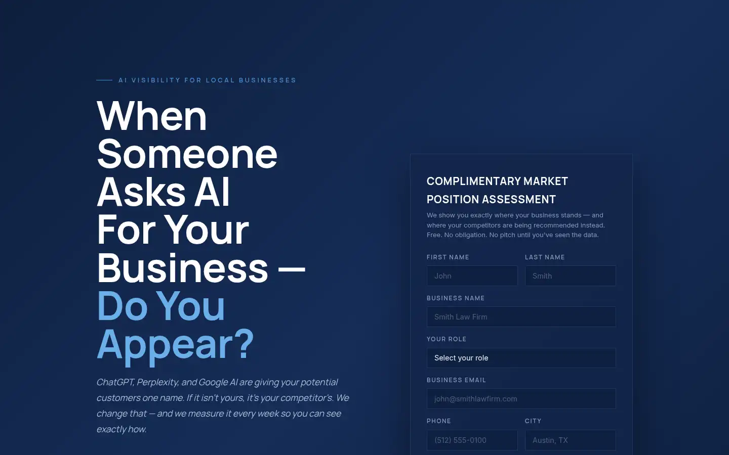 Screenshot of ovationaistrategies.com